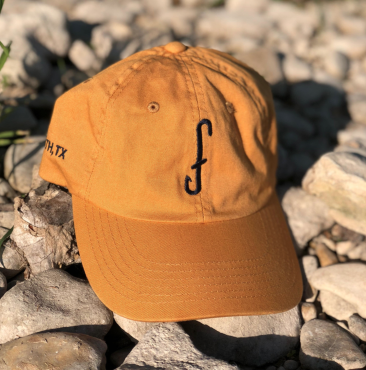 mustard dad hat